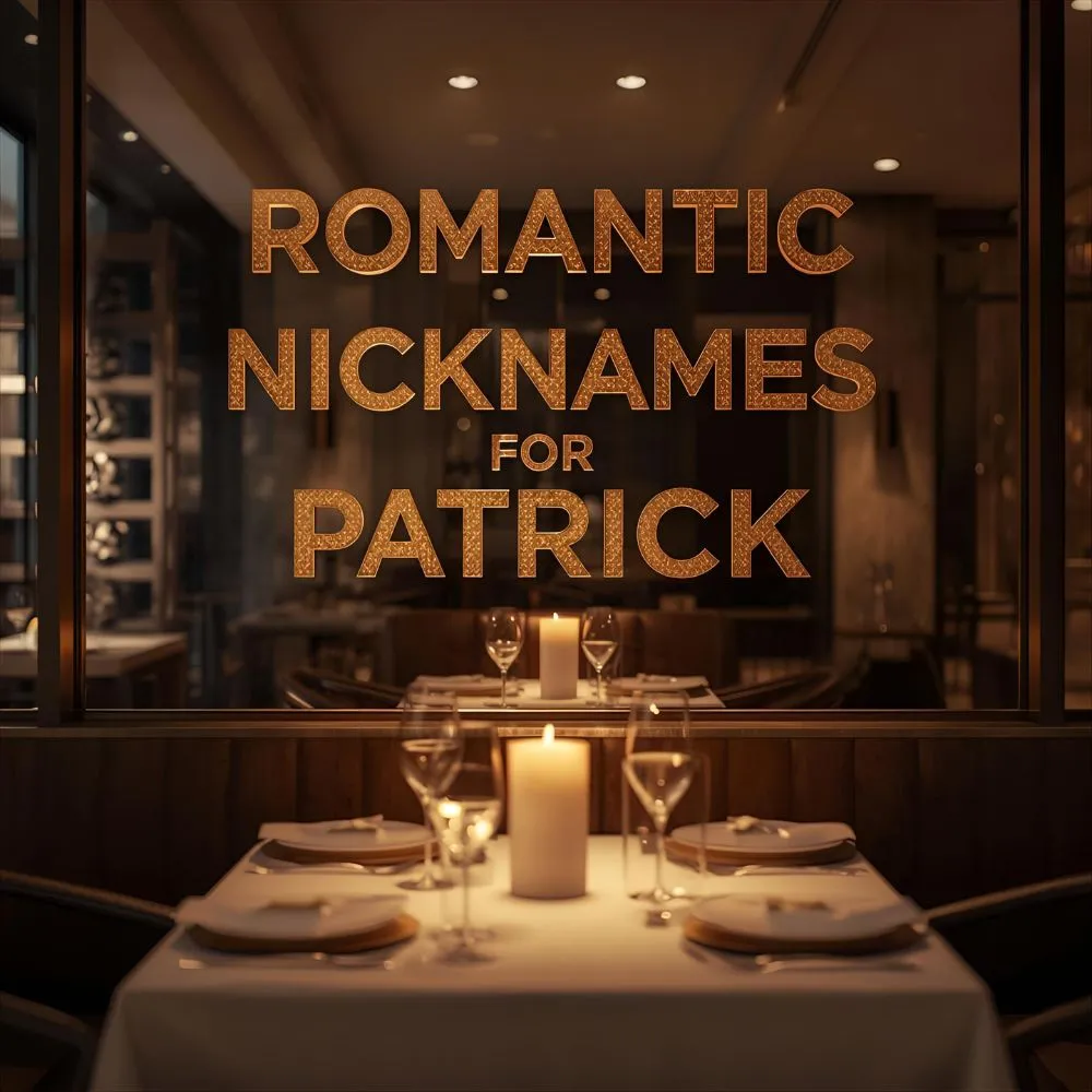 Romantic Nicknames For Patrick
