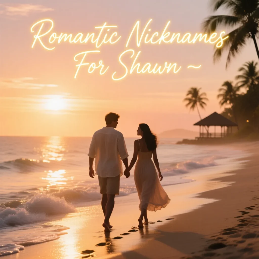 Romantic Nicknames For Shawn 