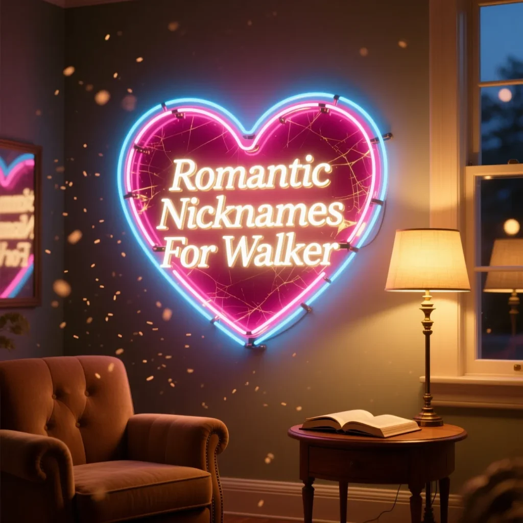 Romantic Nicknames For Walker