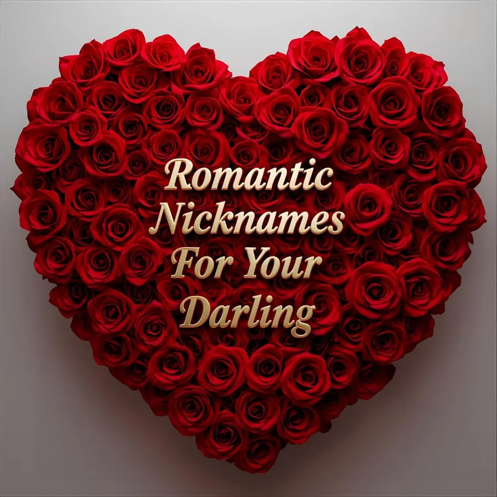 Romantic Nicknames For Your Darling