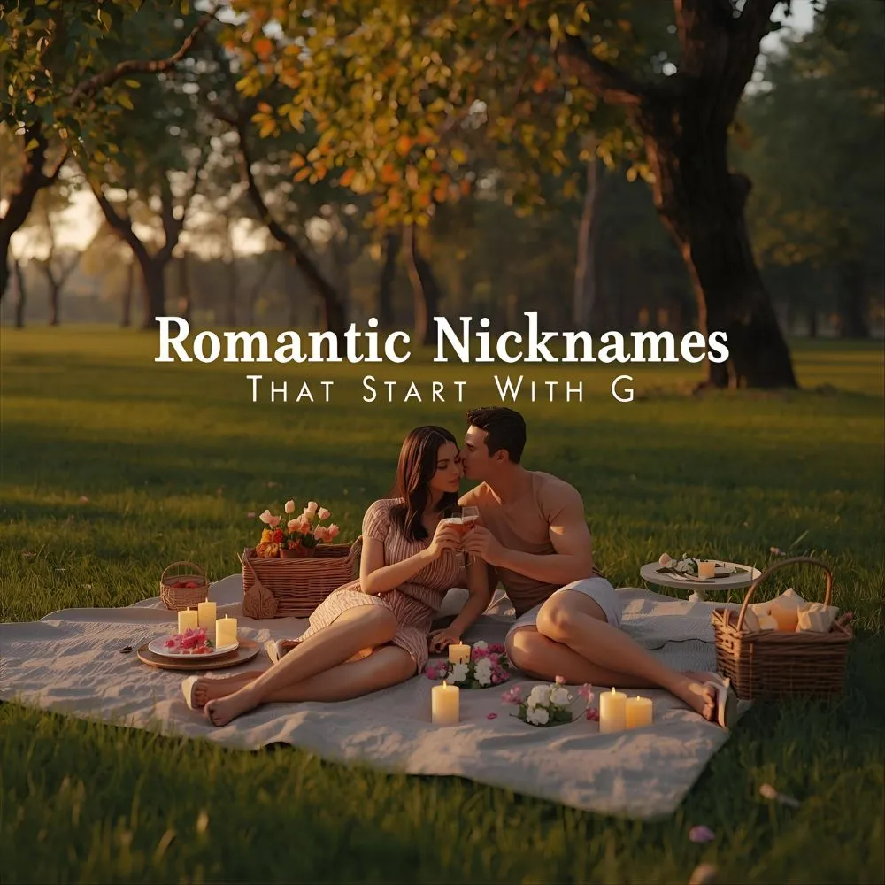 Romantic Nicknames That Start With G