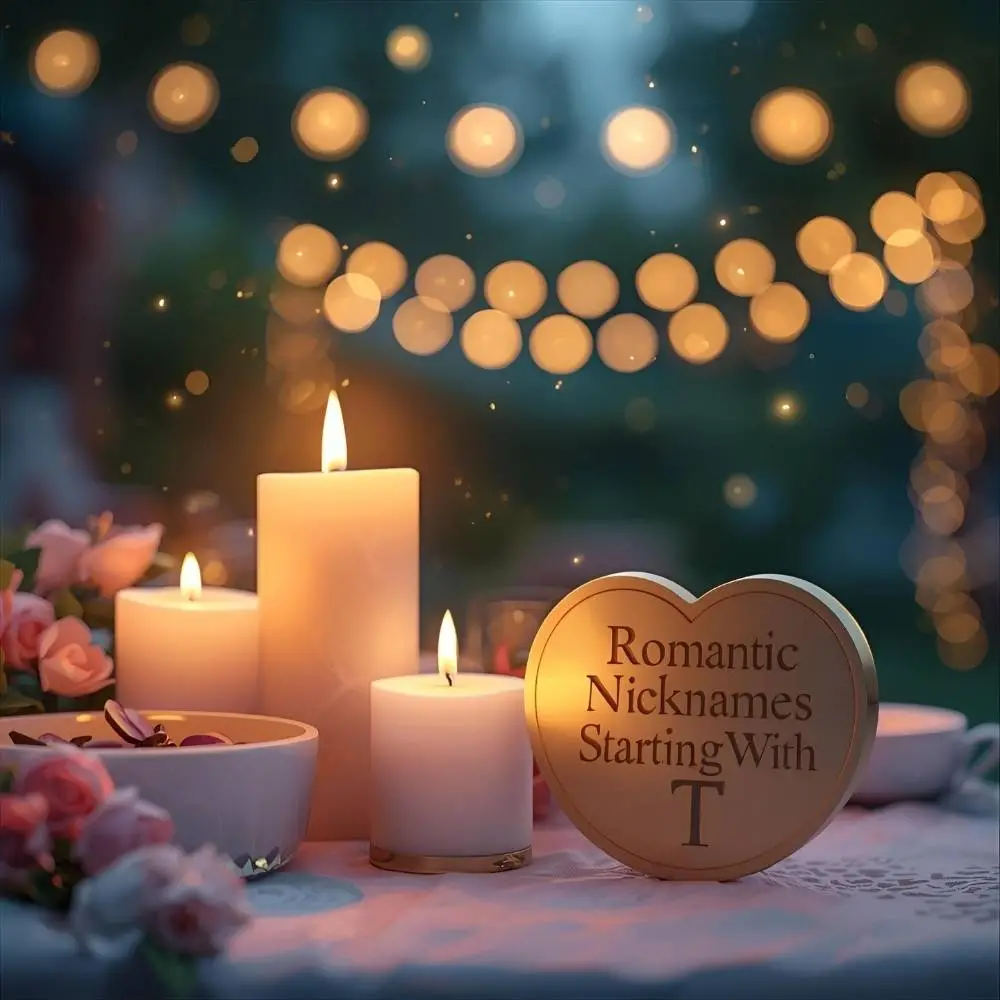  Romantic Nicknames Starting With T