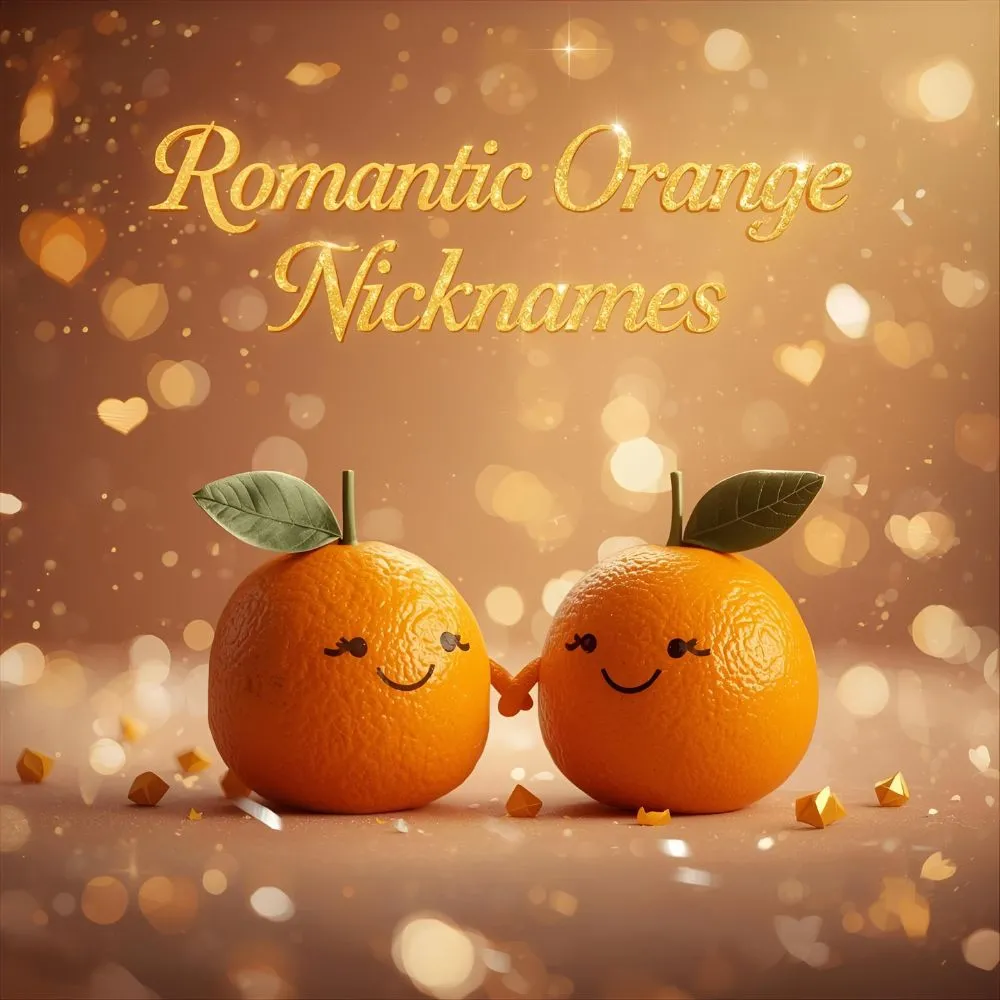 Romantic Orange Nicknames