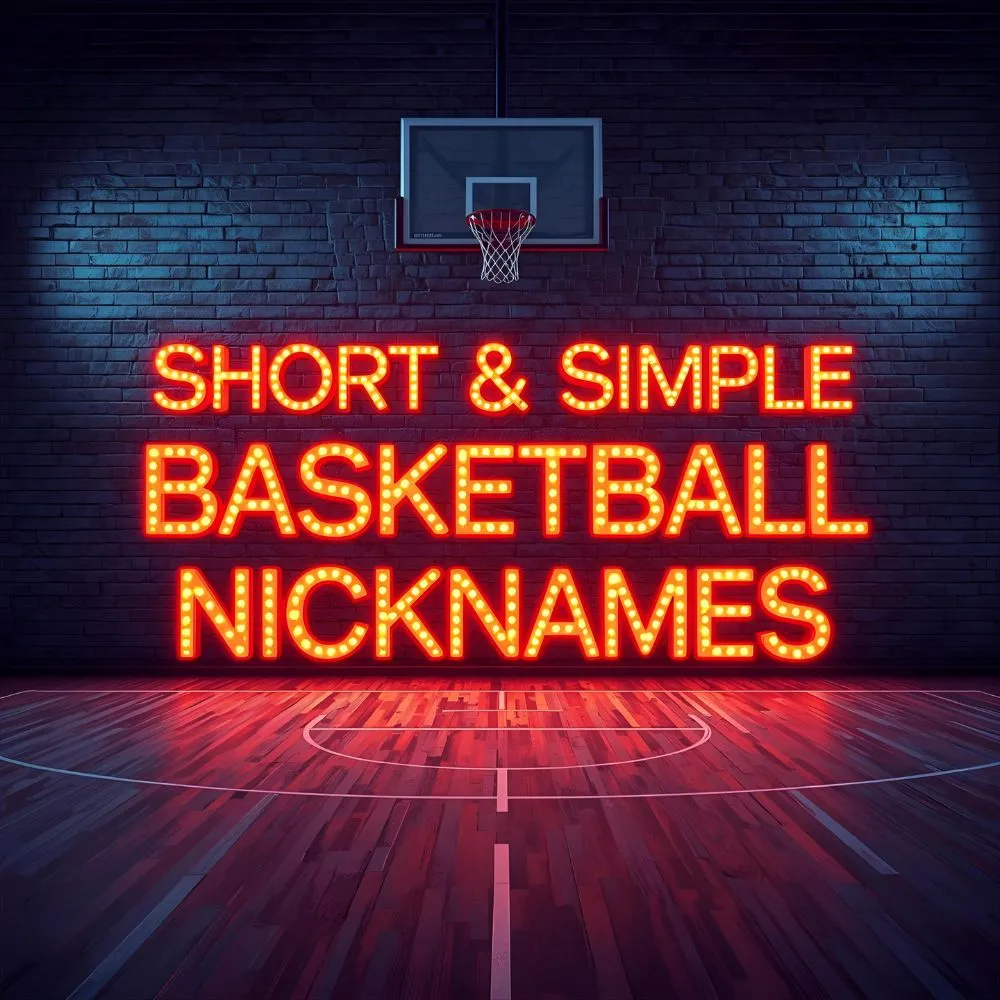 Short & Simple Basketball Nicknames
