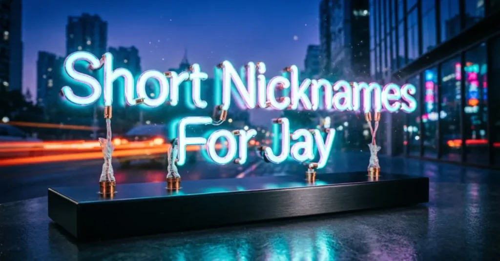 Short Nicknames For Jay