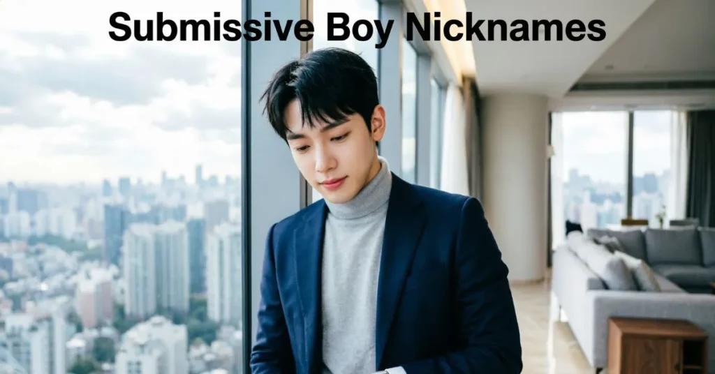 Submissive Boy Nicknames