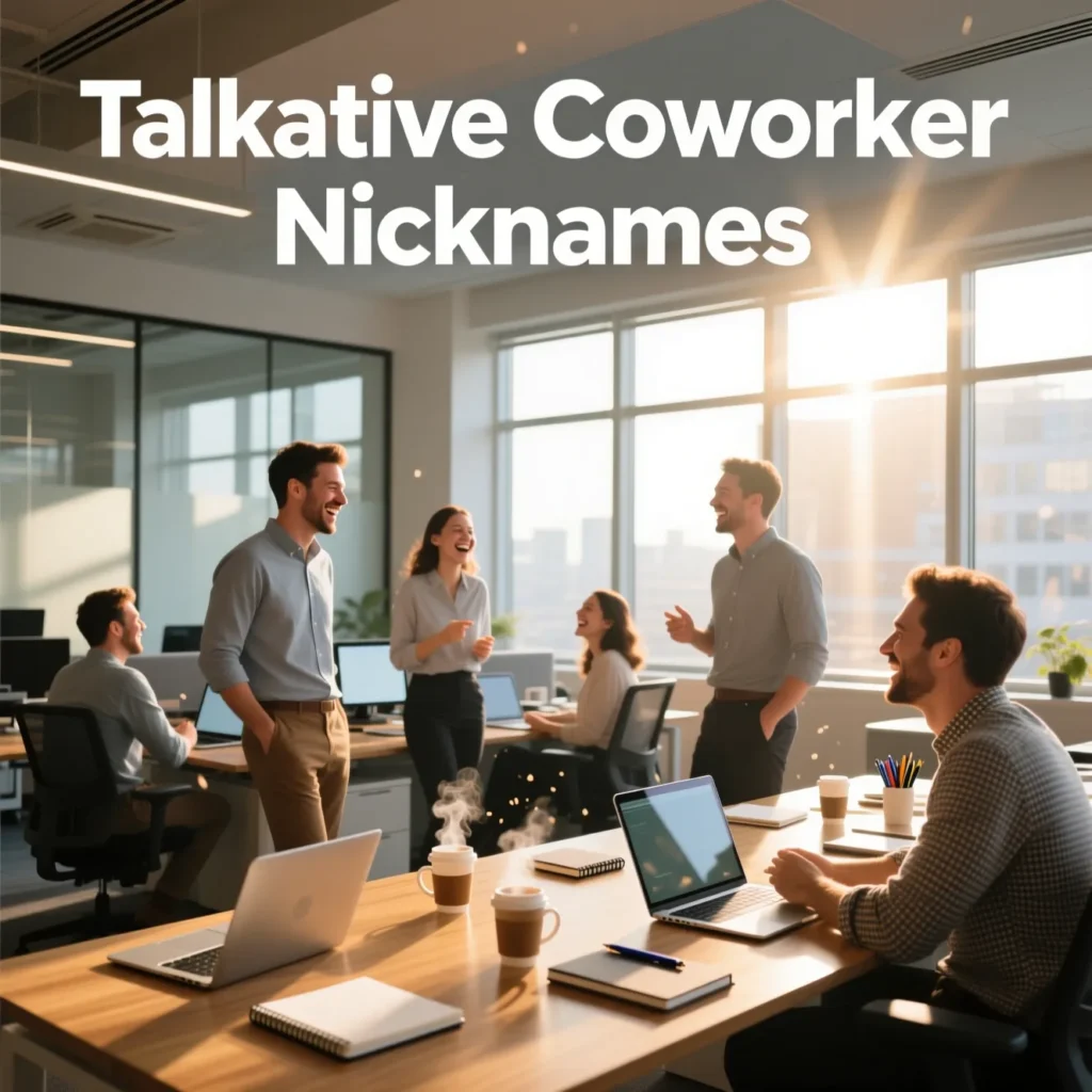 Talkative Coworker Nicknames