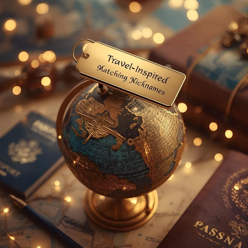 Travel-Inspired Matching Nicknames