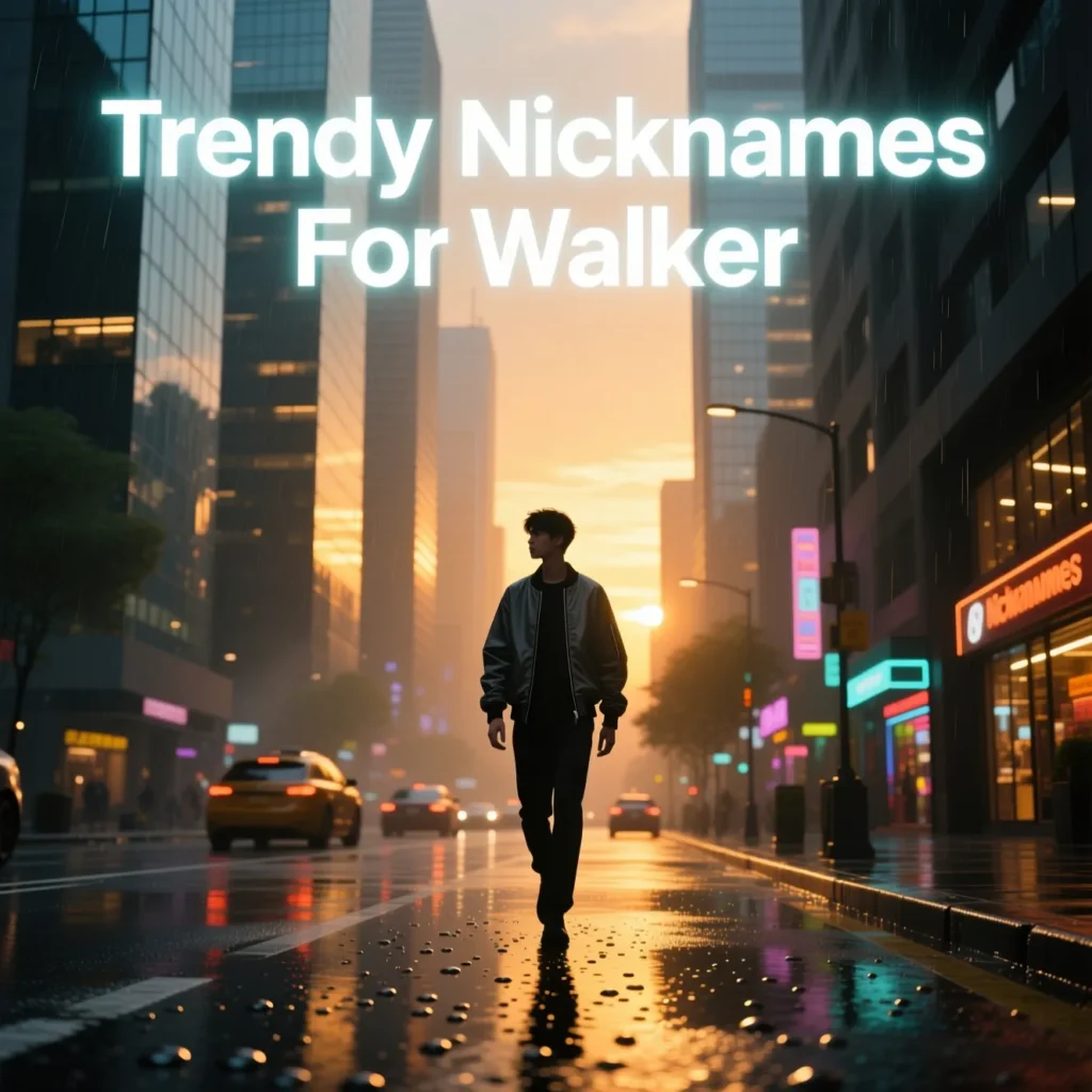 Trendy Nicknames For Walker