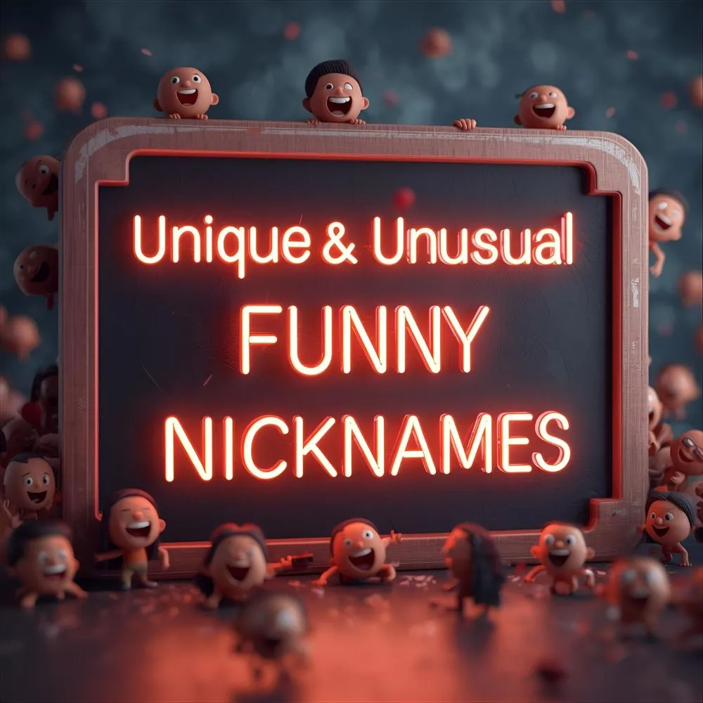 Unique & Unusual Funny Nicknames