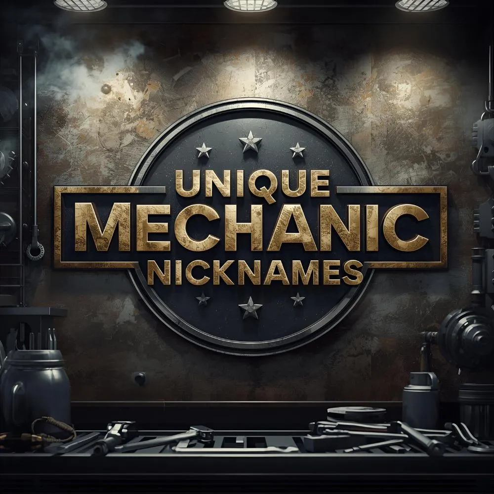 Unique Mechanic Nicknames