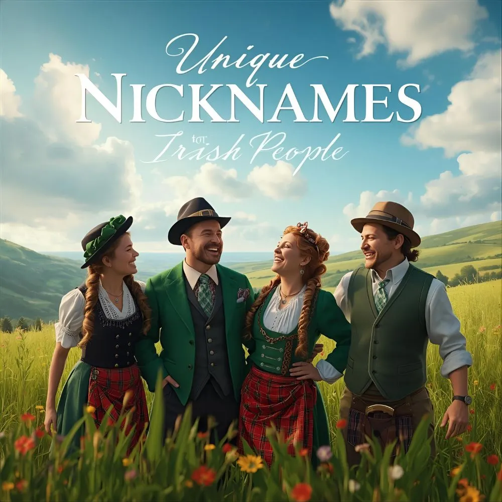 Unique Nicknames For Irish People