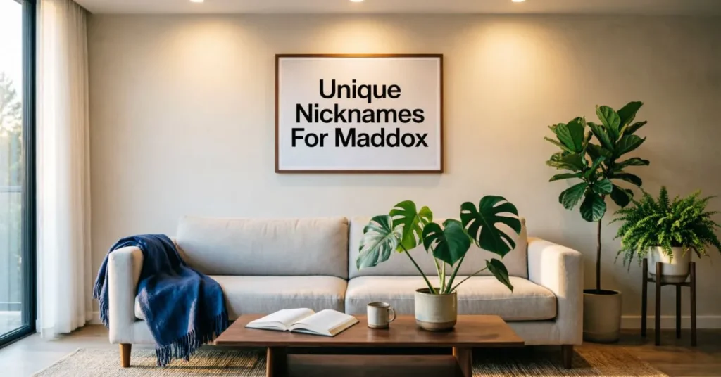 Unique Nicknames For Maddox