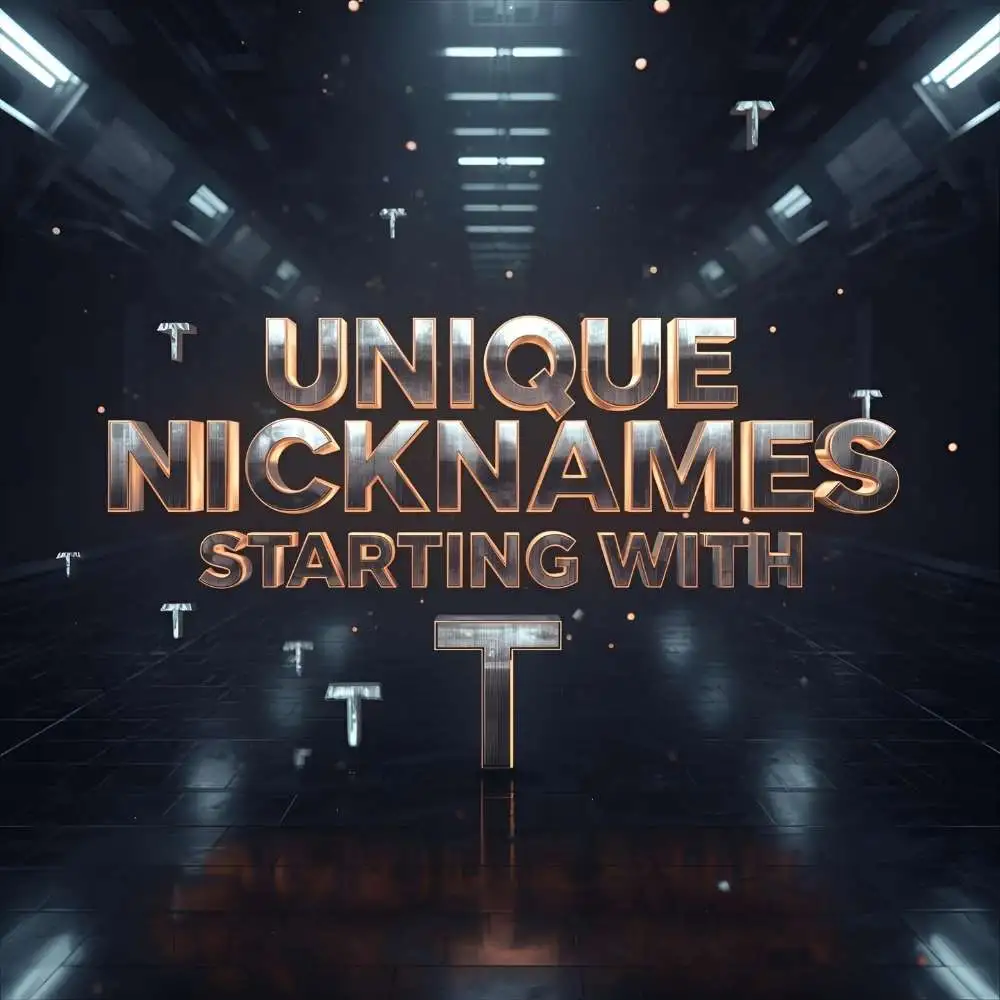 Unique Nicknames Starting With T