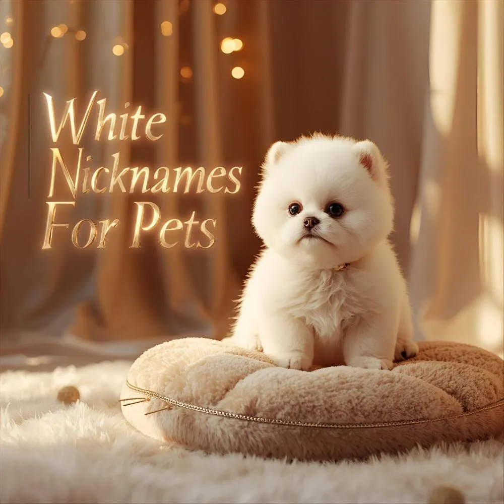 White Nicknames For Pets