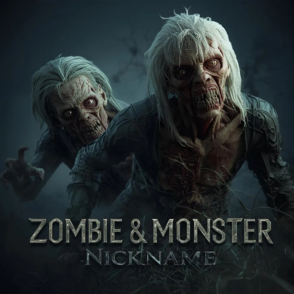 Zombie & Monster Nicknames