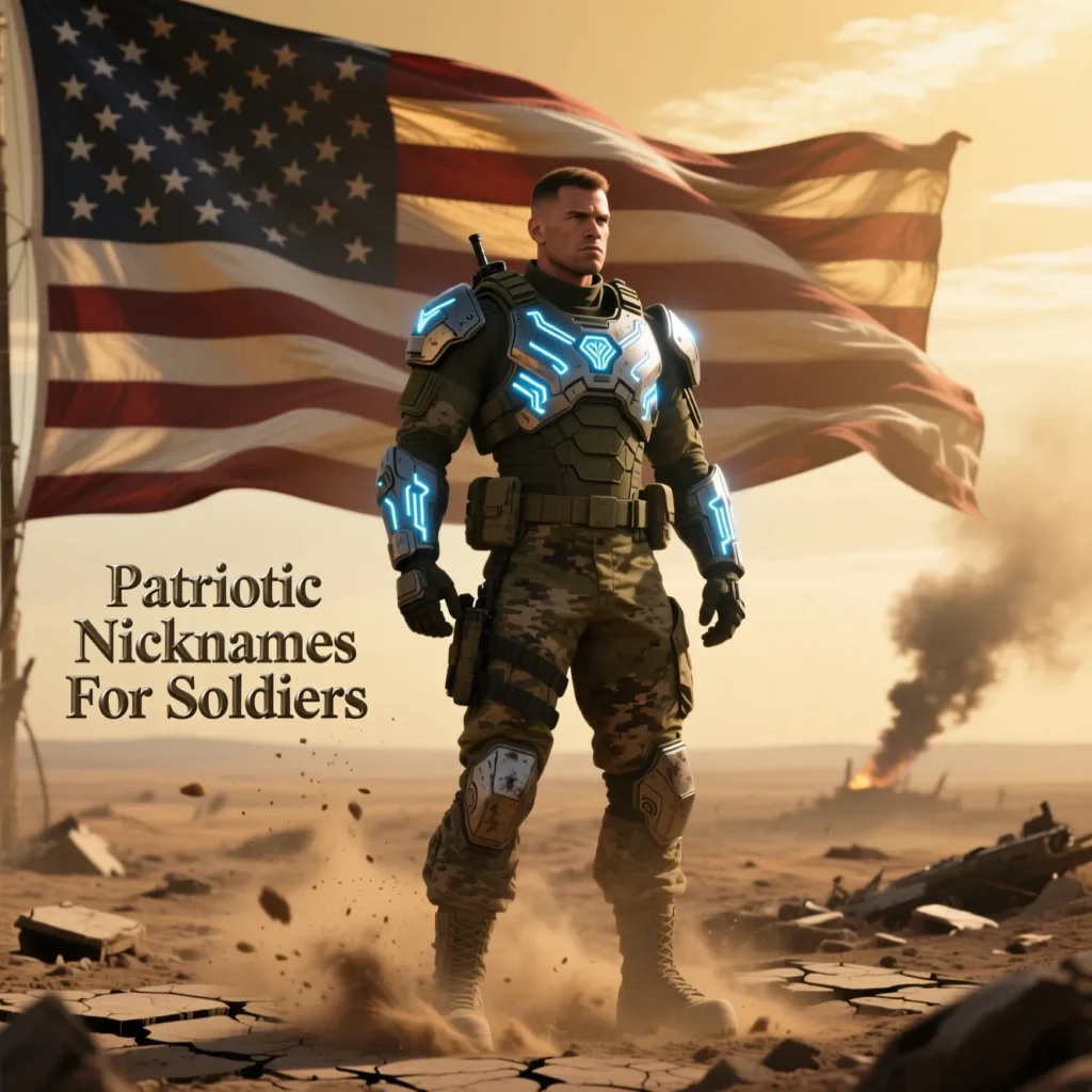 🇺🇸 Patriotic Nicknames For Soldiers