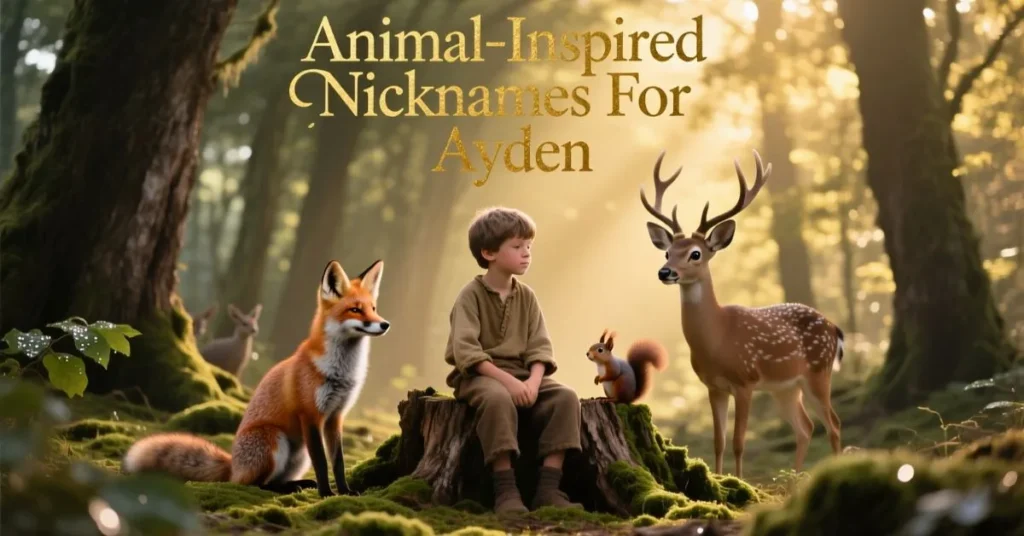  Animal-Inspired Nicknames For Ayden
