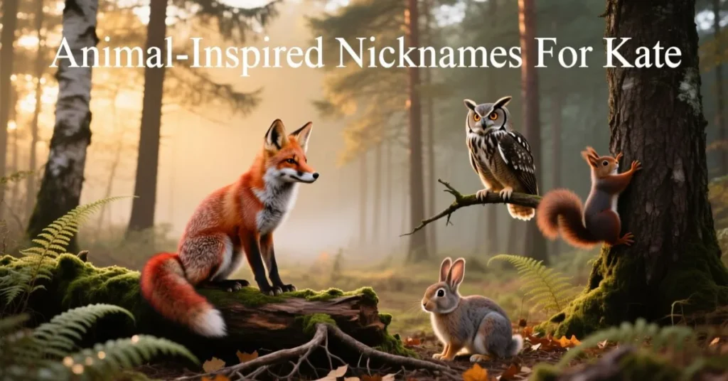  Animal-Inspired Nicknames For Kate