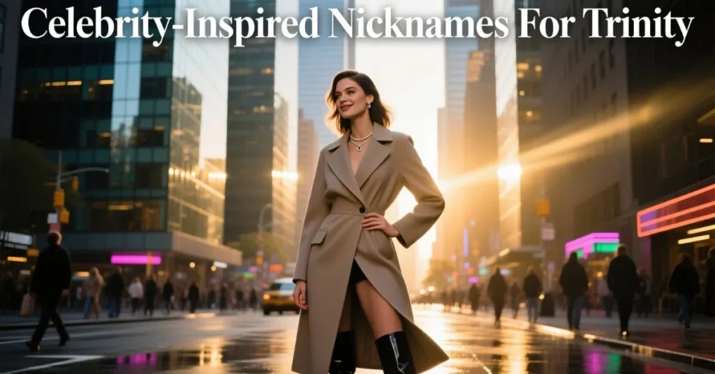 Celebrity-Inspired Nicknames For Trinity