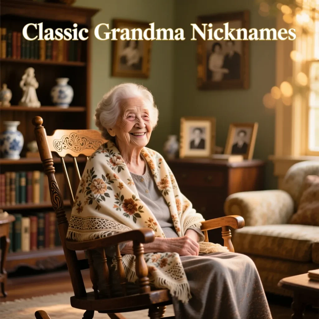 Classic Grandma Nicknames