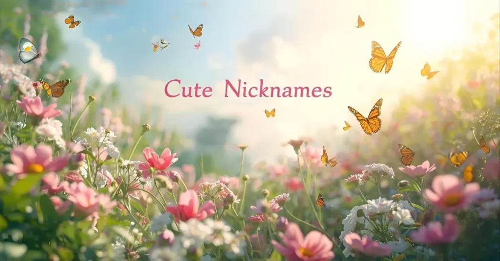 Cute Nicknames
