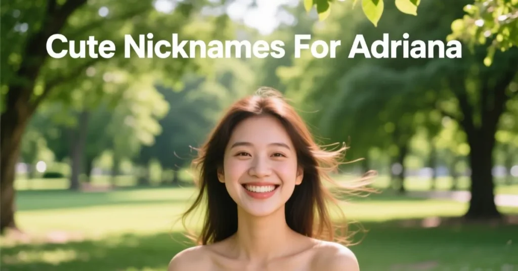 Cute Nicknames For Adriana