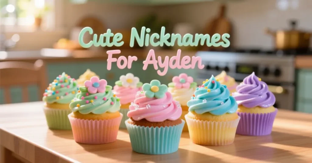 Cute Nicknames For Ayden