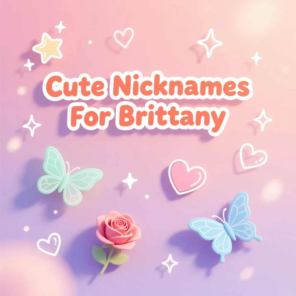 Cute Nicknames For Brittany