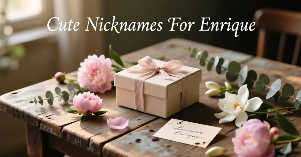 Cute Nicknames For Enrique