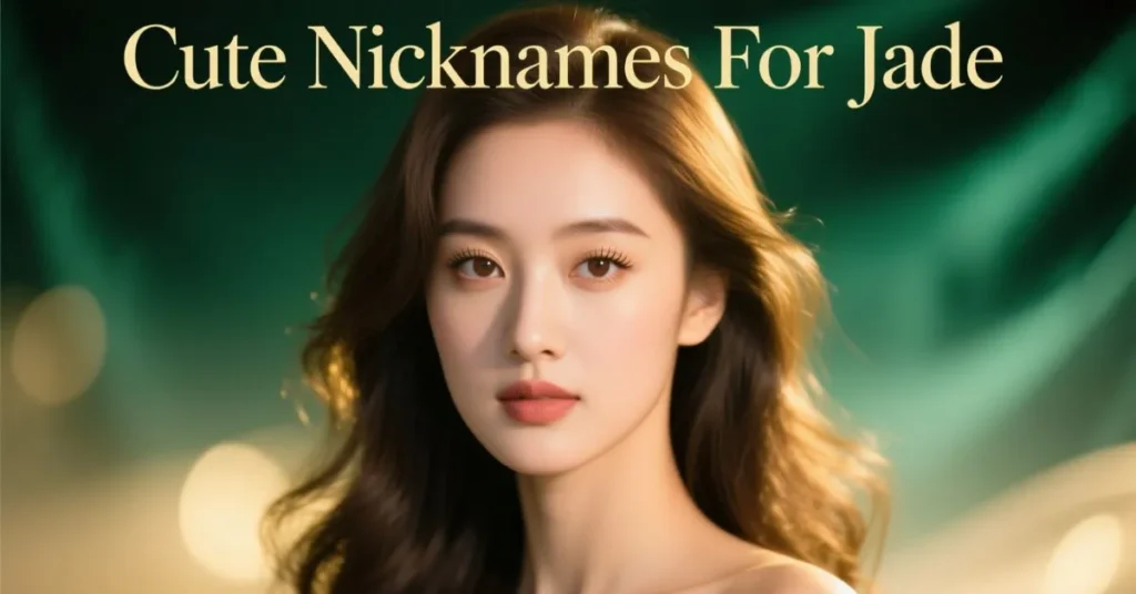 Cute Nicknames For Jade