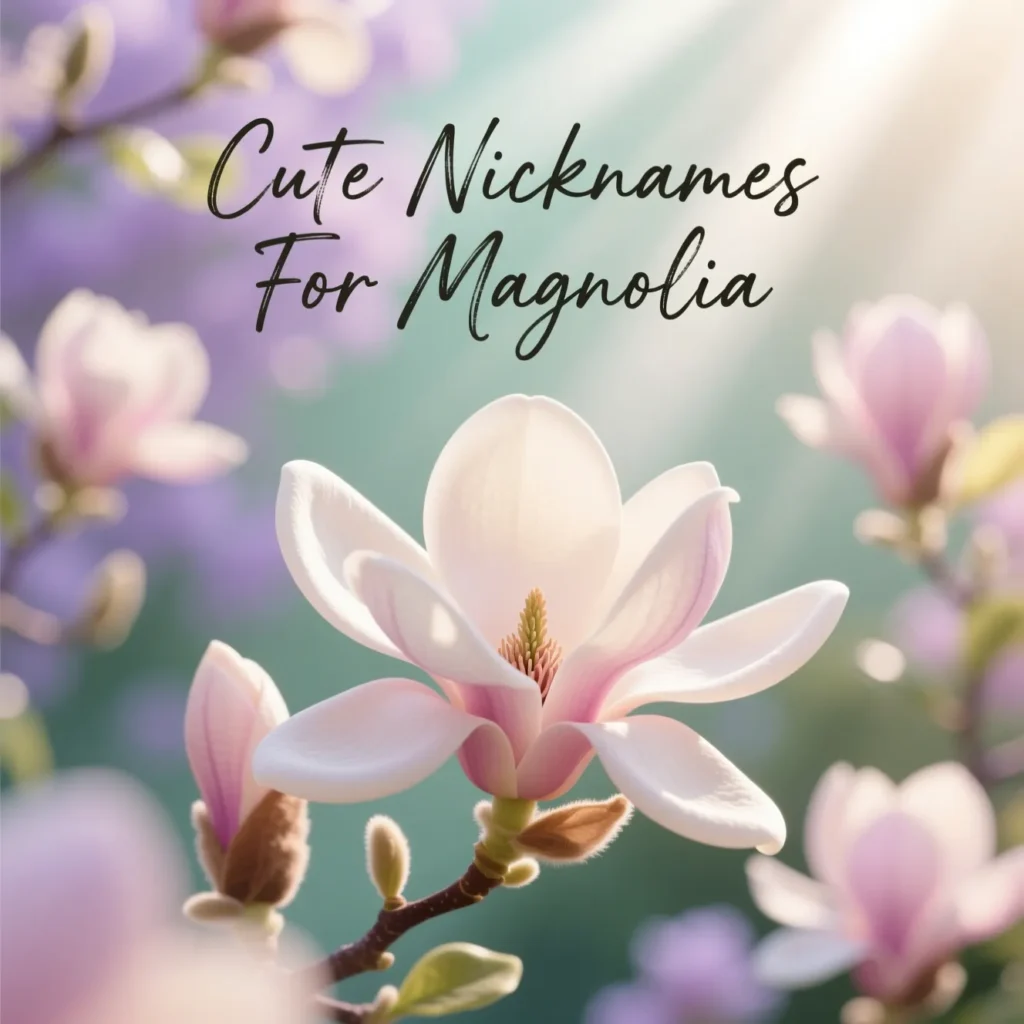 Cute Nicknames For Magnolia