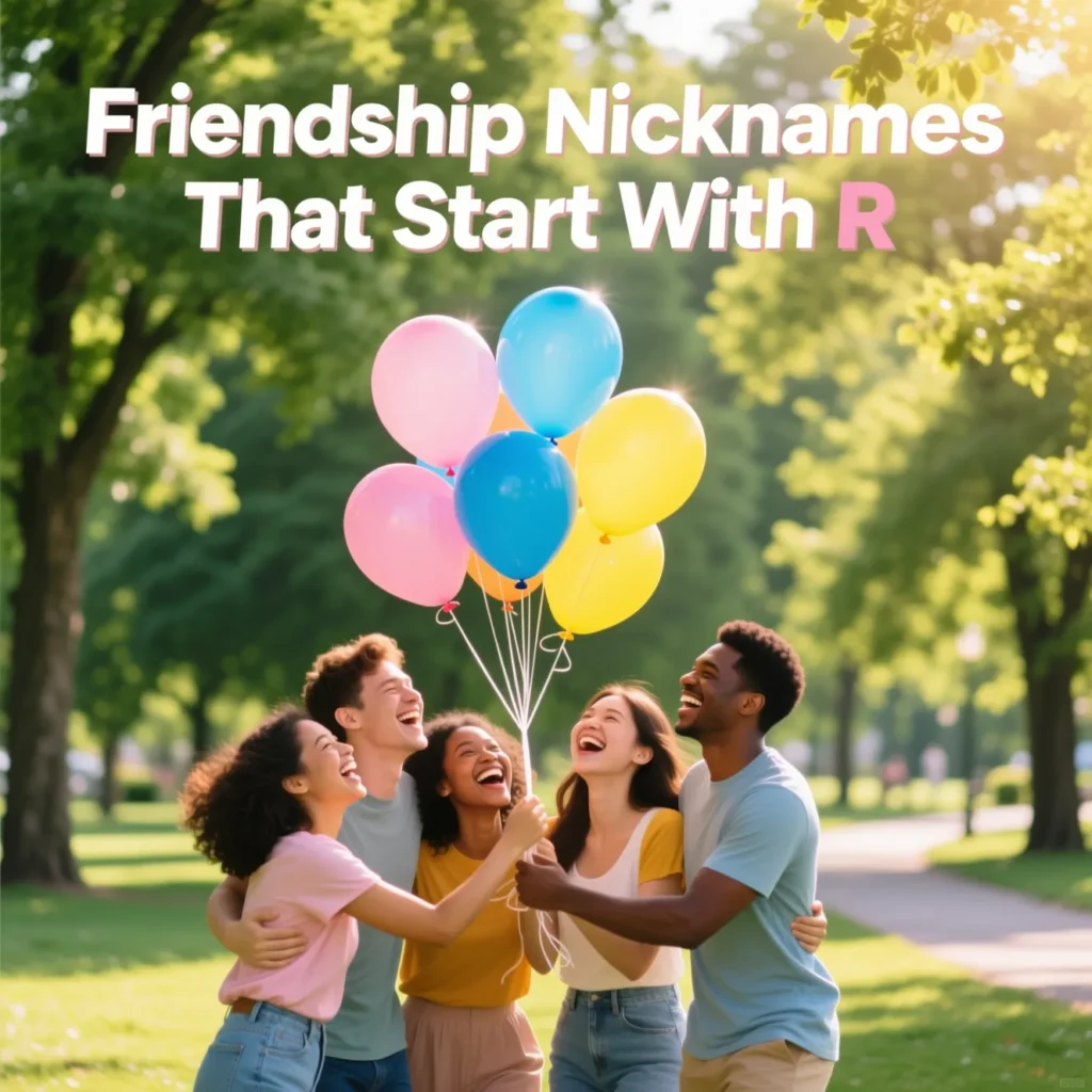 Friendship Nicknames That Start With R