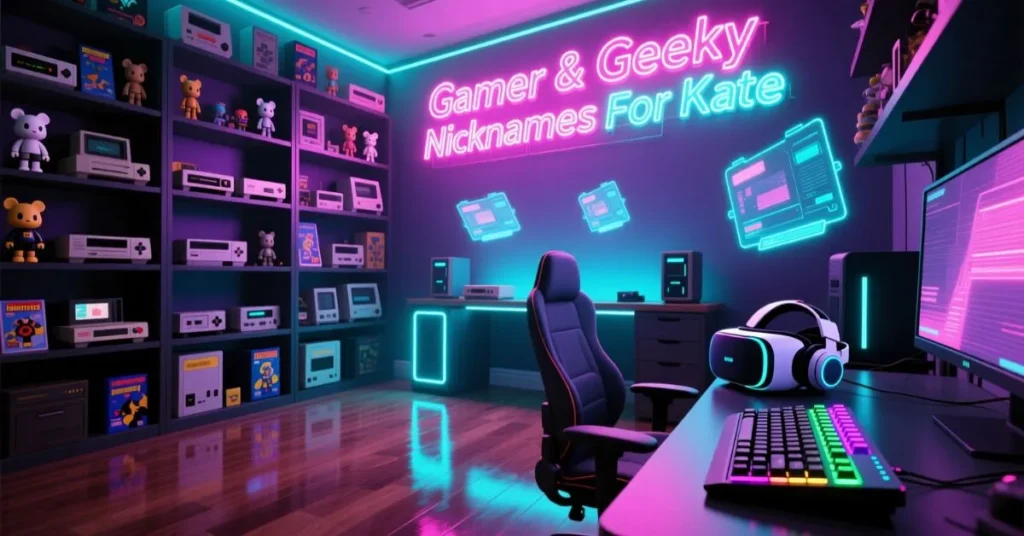 Gamer & Geeky Nicknames For Kate