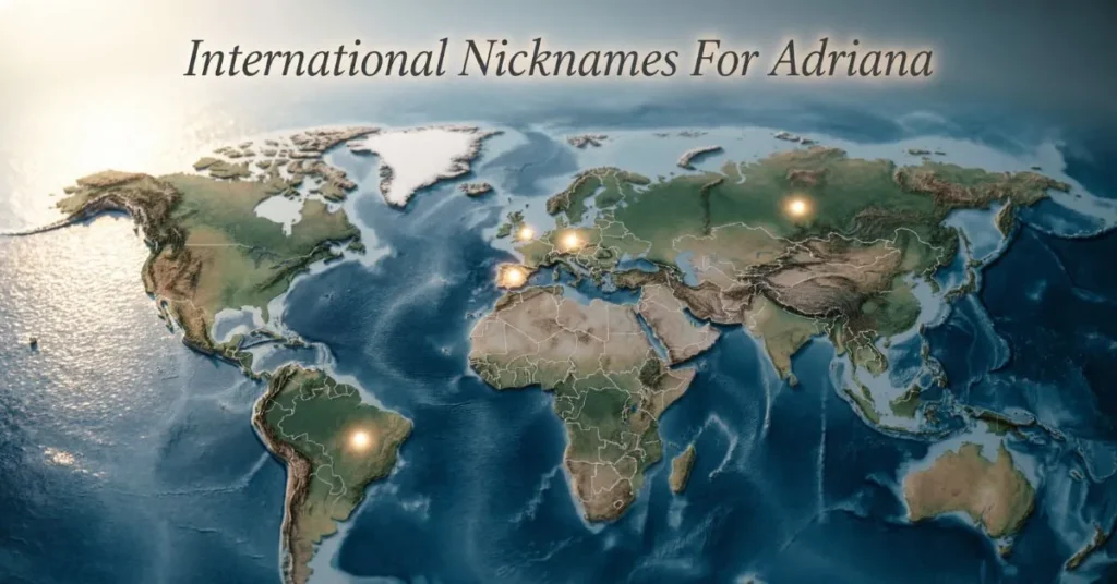 International Nicknames For Adriana 