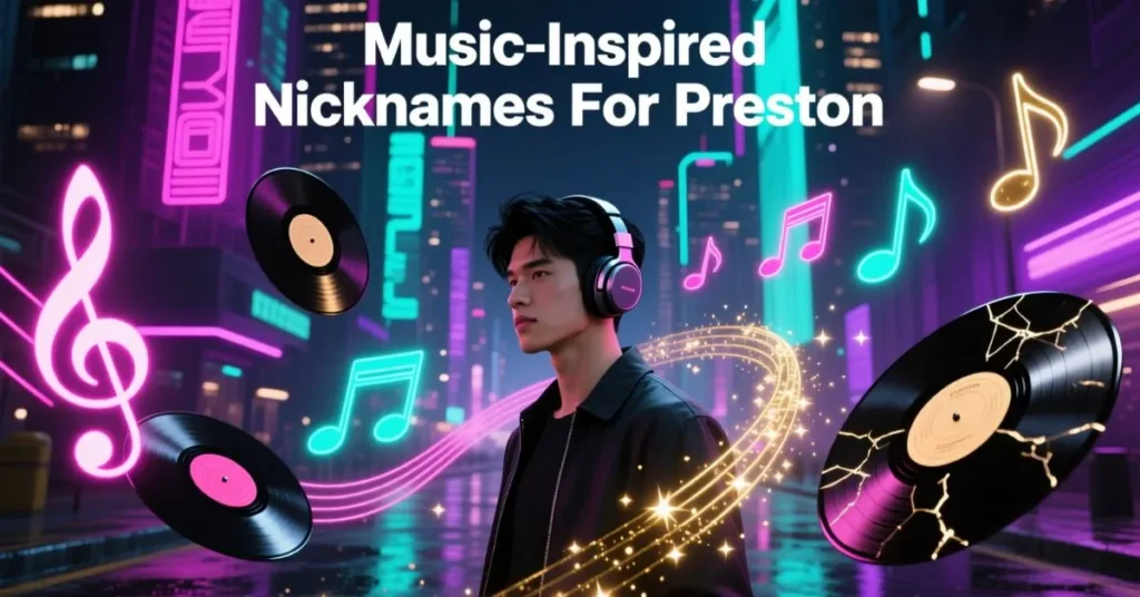 Music-Inspired Nicknames For Preston