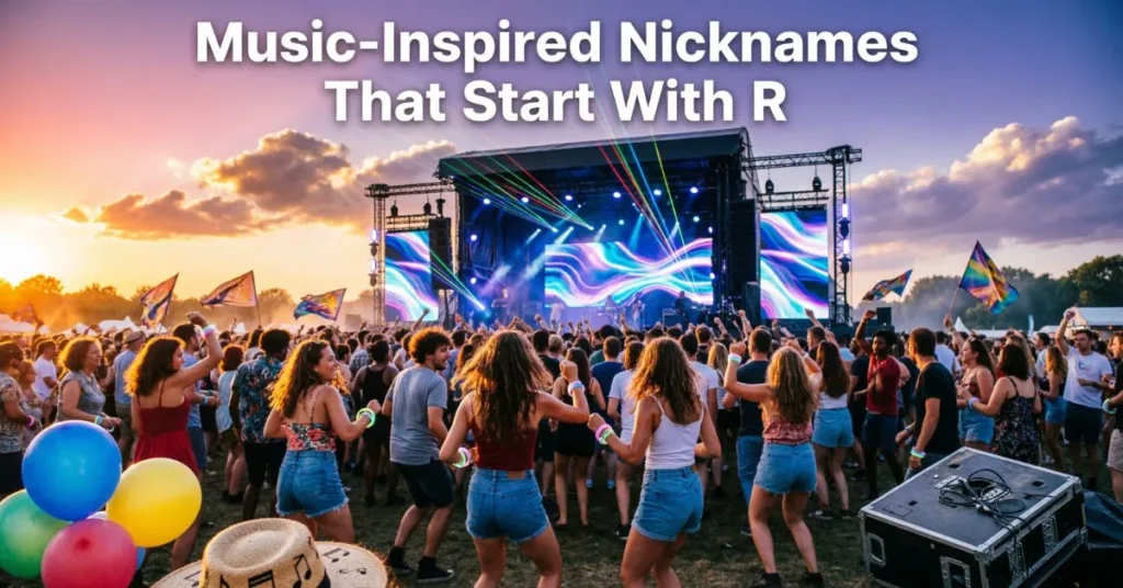 Music-Inspired Nicknames That Start With R