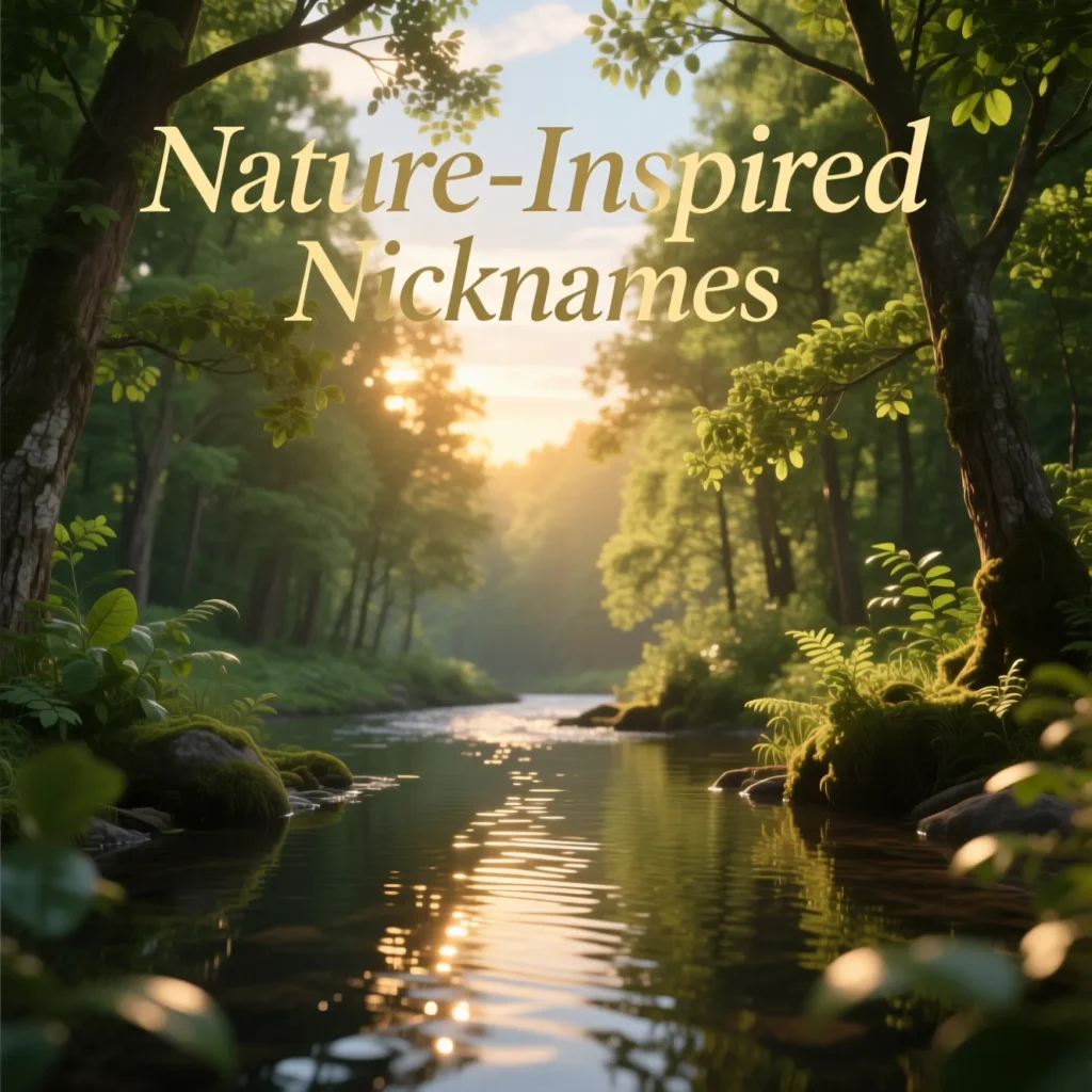 Nature-Inspired Nicknames
