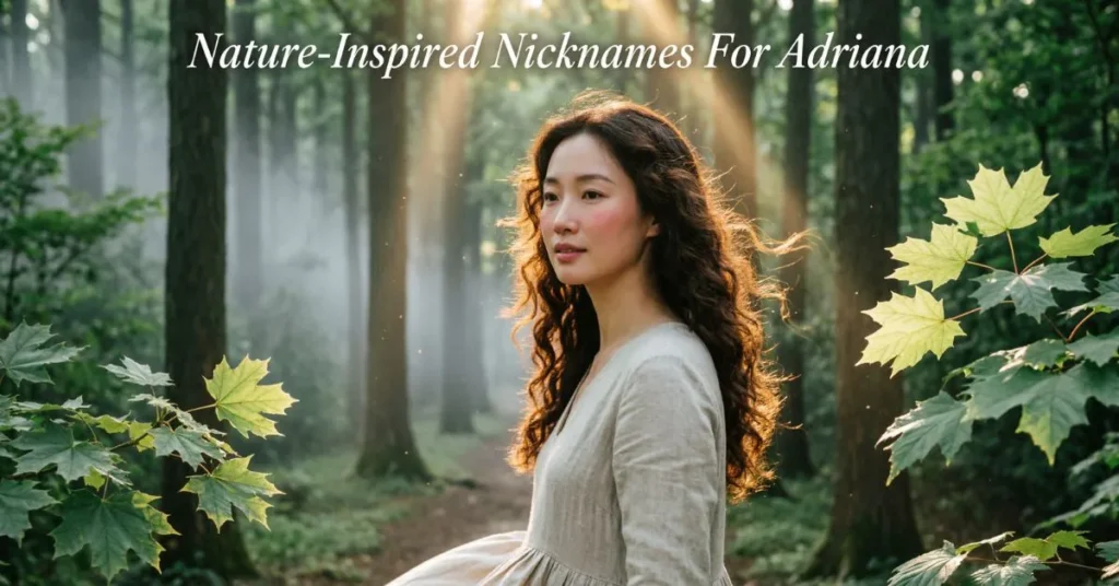 Nature-Inspired Nicknames For Adriana