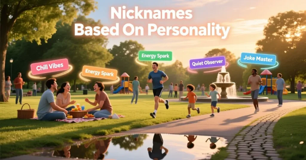 Nicknames Based On Personality