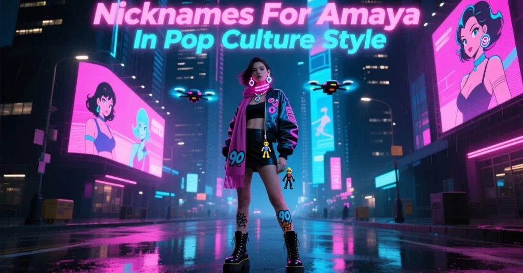 Nicknames For Amaya In Pop Culture Style