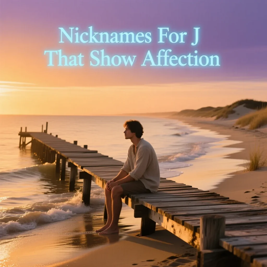 Nicknames For J That Show Affection