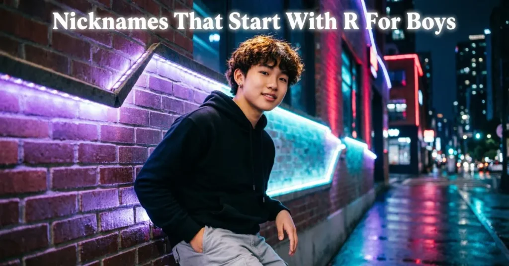 Nicknames That Start With R For Boys
