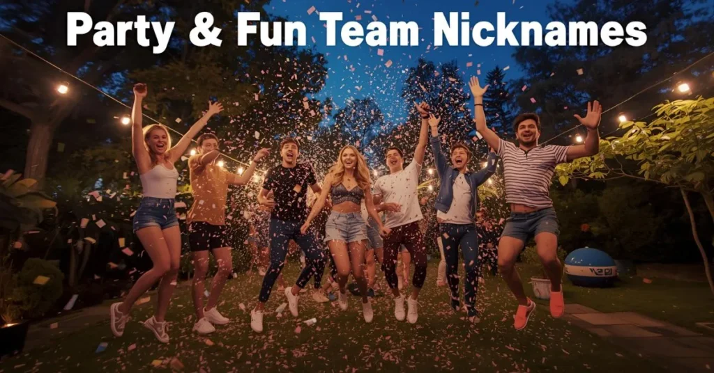 Party & Fun Team Nicknames