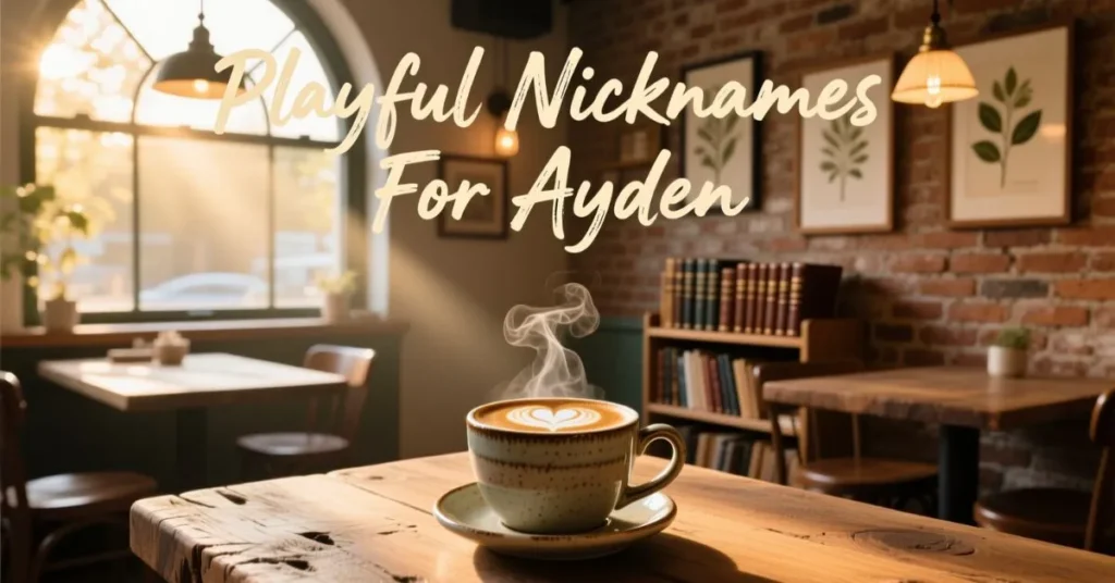 Playful Nicknames For Ayden