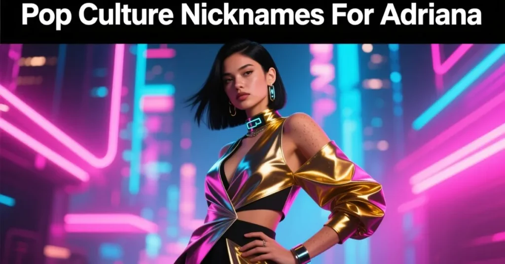 Pop Culture Nicknames For Adriana