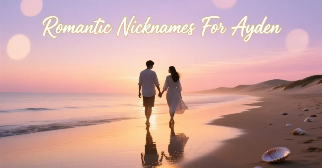 Romantic Nicknames For Ayden