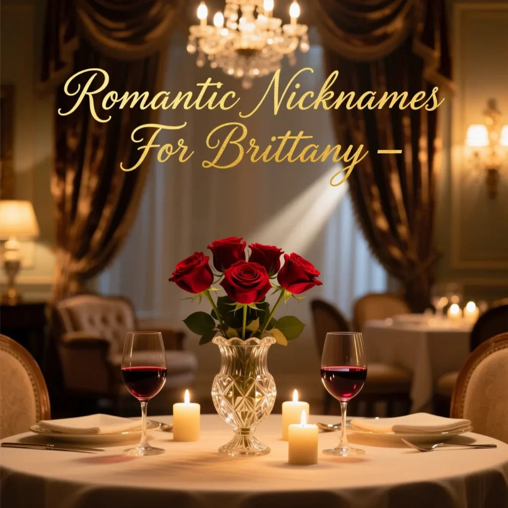Romantic Nicknames For Brittany