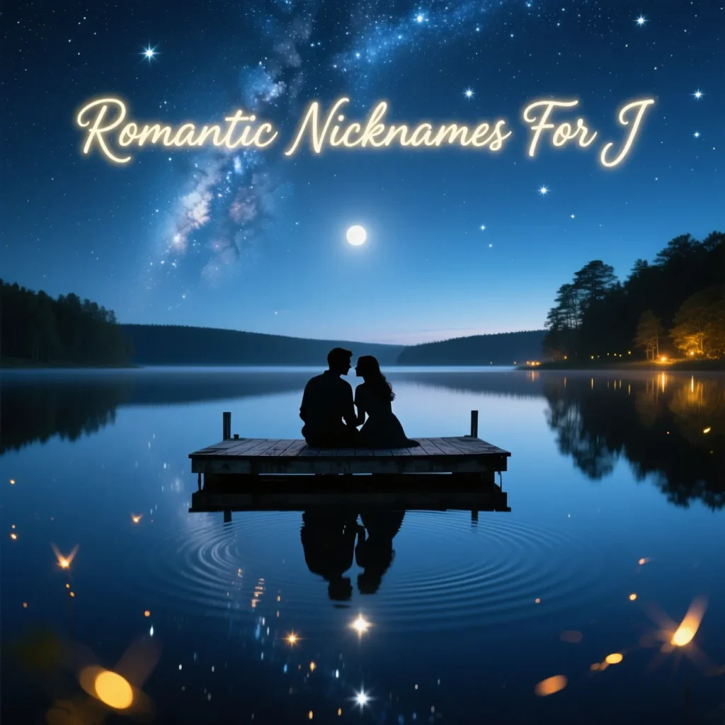 Romantic Nicknames For J 