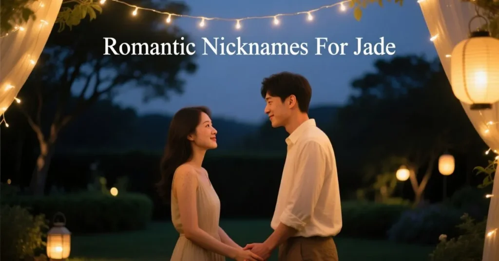 Romantic Nicknames For Jade